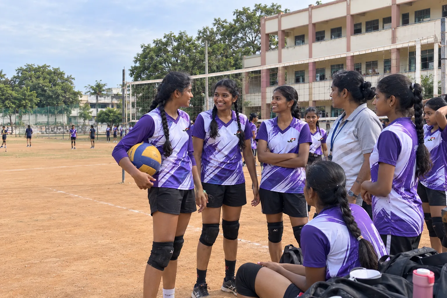 Custom jerseys for girls' teams
