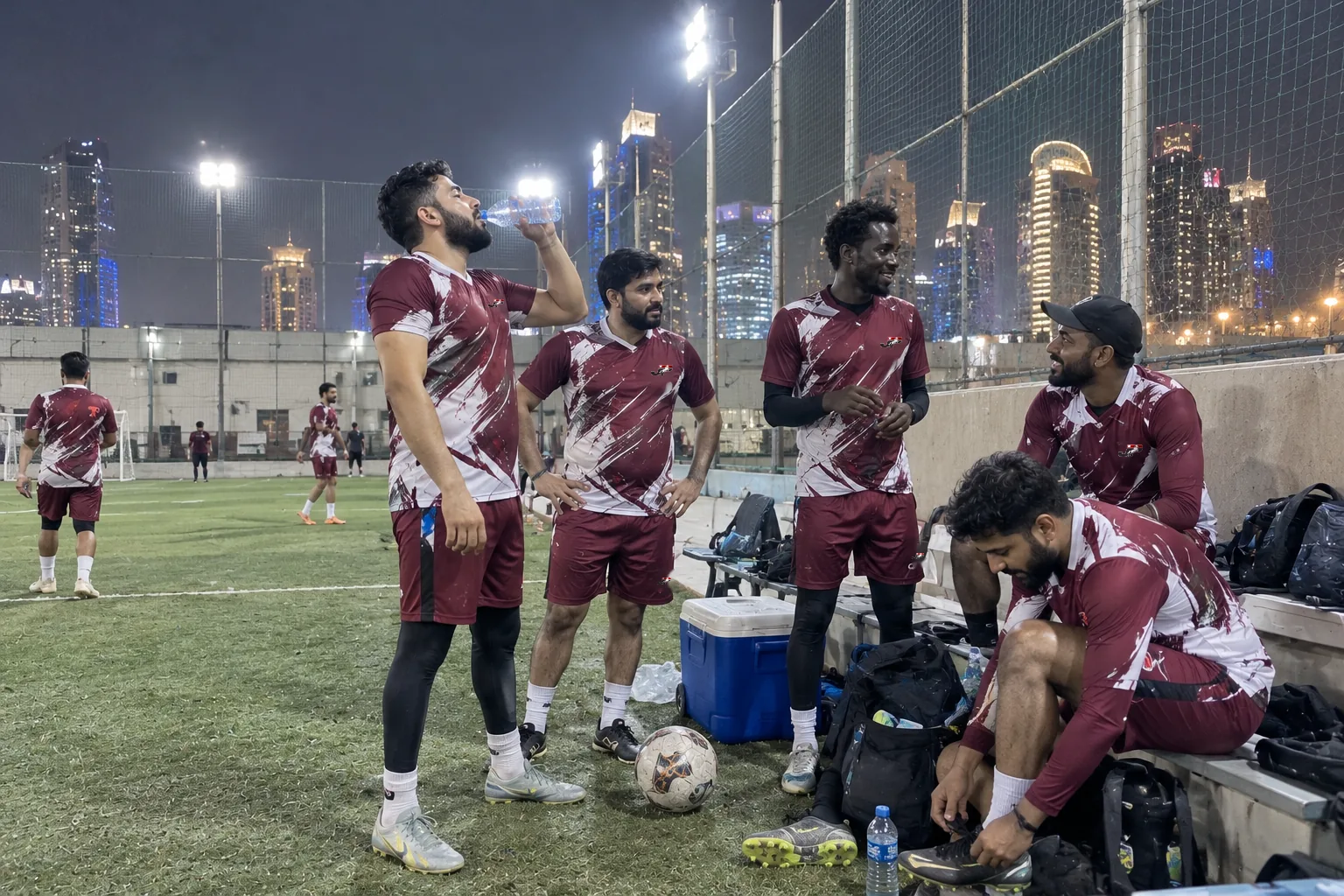 Custom team jerseys in Qatar