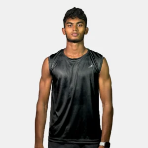 BLACK SLEEVELESS TANKS JAYPEE