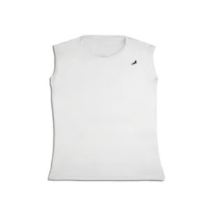 WHITE SLEEVELESS TANKS JAYPEE