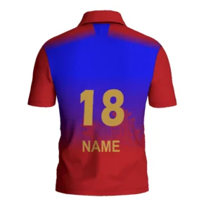 Banglore 2025 jersey back