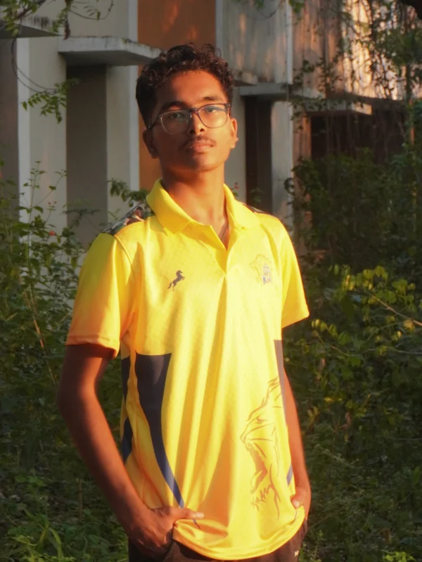 Chennai 2025 Jersey front face style