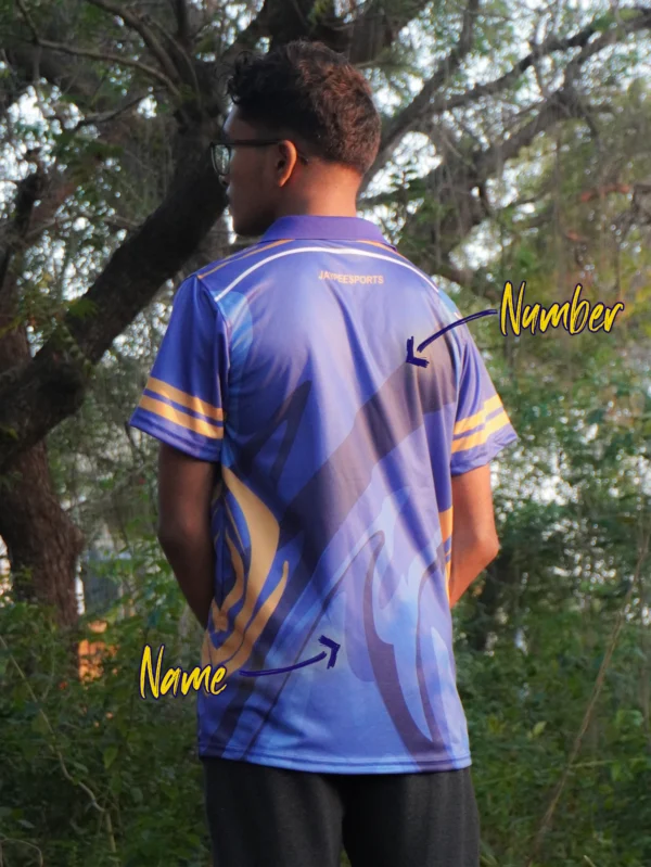Mumbai 2025 Jersey back sample