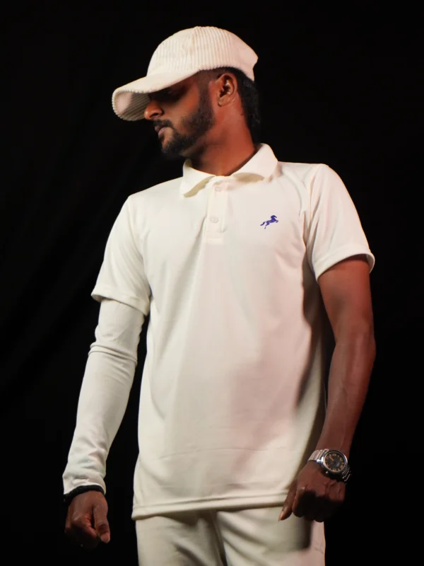 cricket whites tshirt