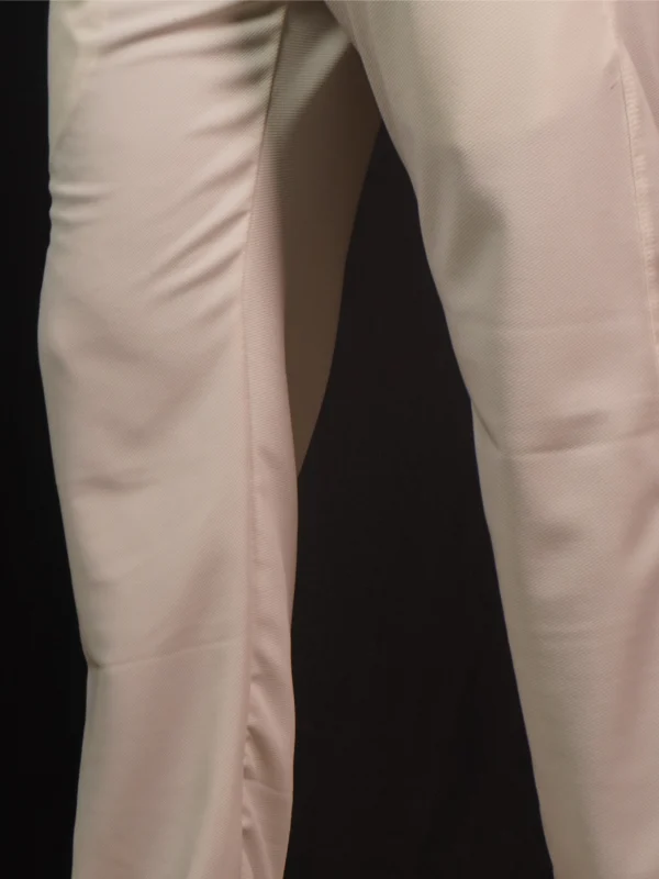 cricket whites pant closeup